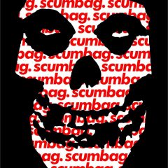 The Crimson scumbag sticker