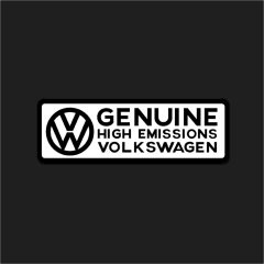 The High Emissions Sticker
